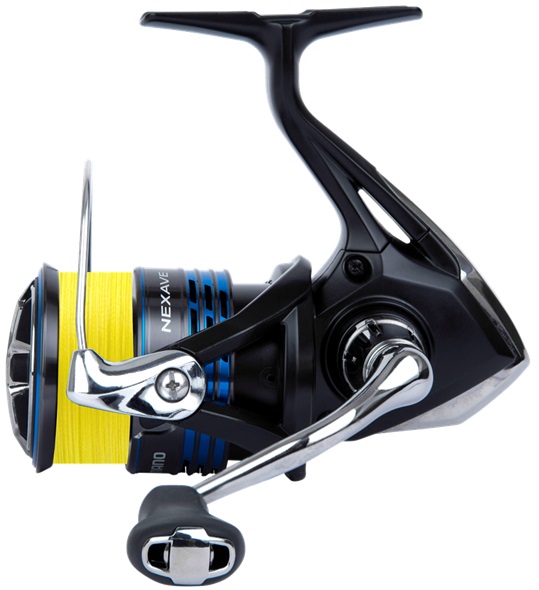 Shimano Nexave FI C3000 haspelrulle inkl. Powerpro flätlina 0.190 mm