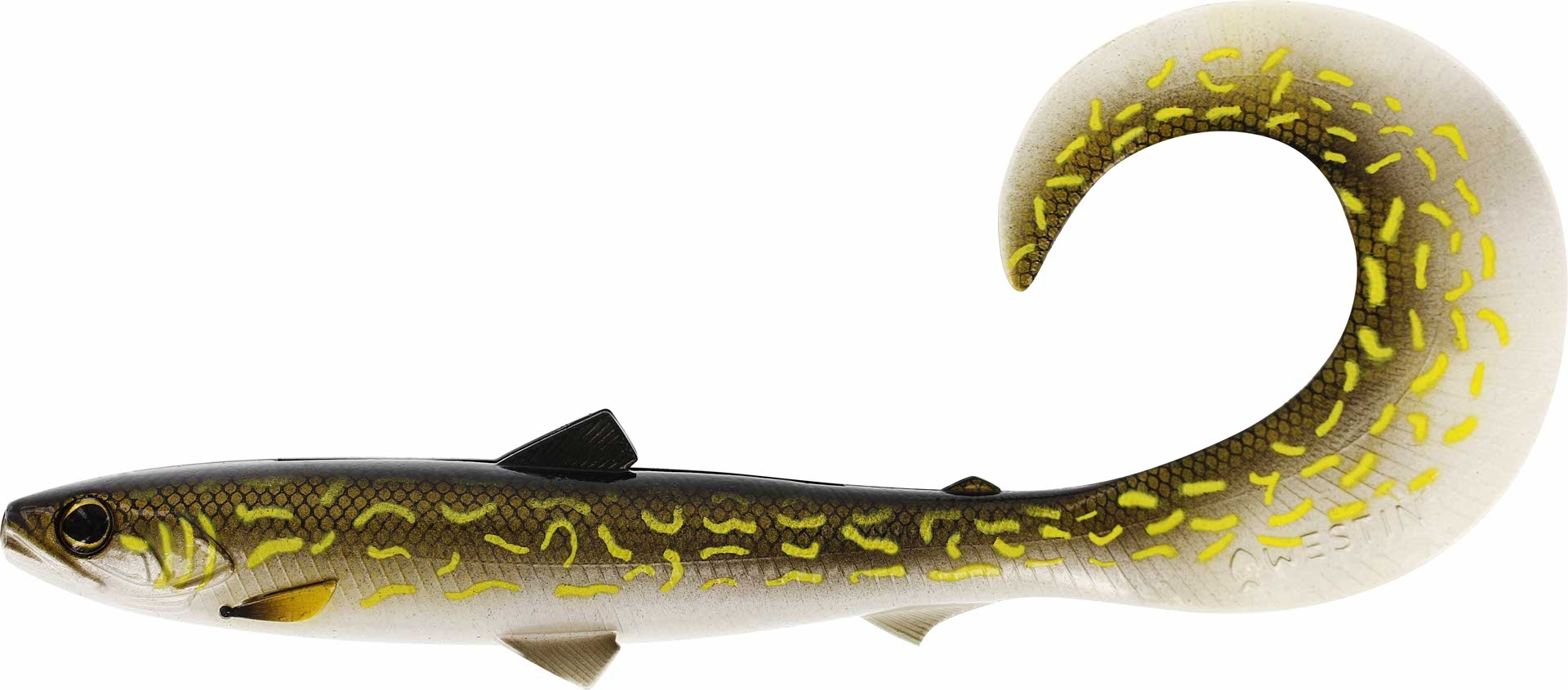 Westin BullTeez Curltail 21 cm [49 g] natural pike 1-pack