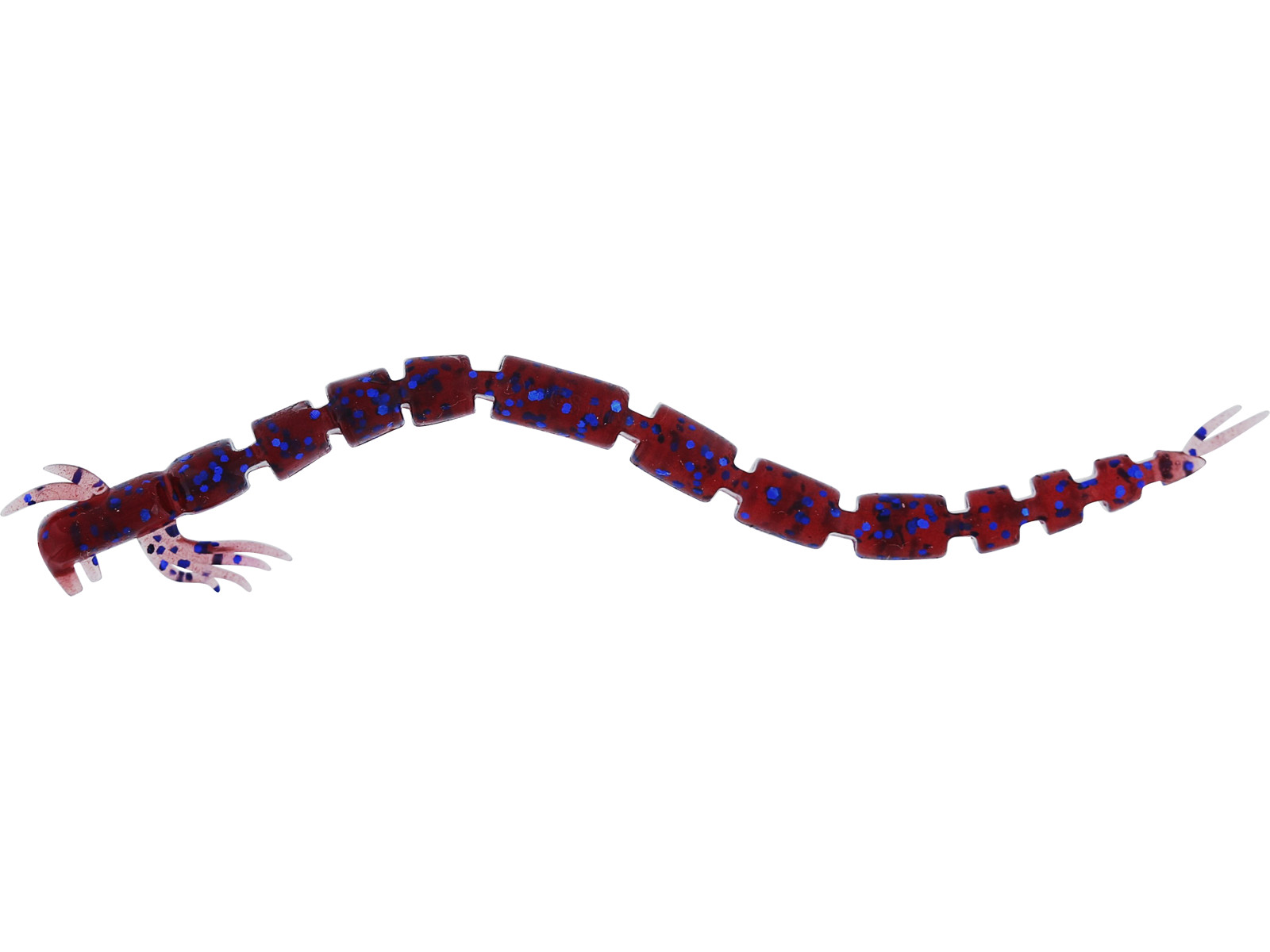 Westin Bloodteez Worm 7.5 cm [1 g] indigo uv red 6-pack