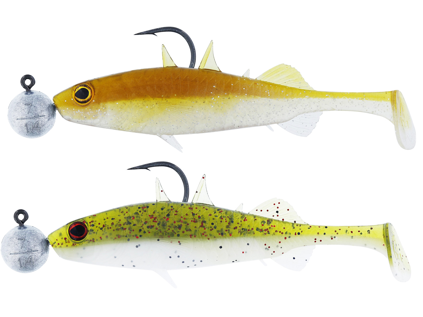 Westin Stanley The Stickleback Shadtail R 'N R 9 cm [7 g] clear water mix 11 2-pack