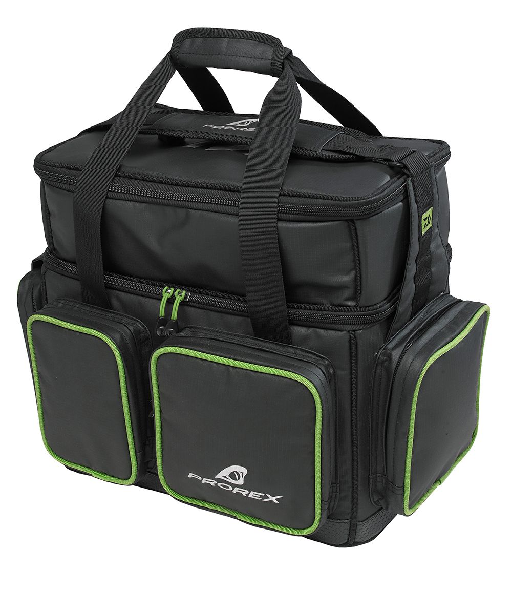 Daiwa Prorex Lure 3 betesväska large inkl. 3 st betesaskar [45.5 x 34 x 26.5 cm] svart