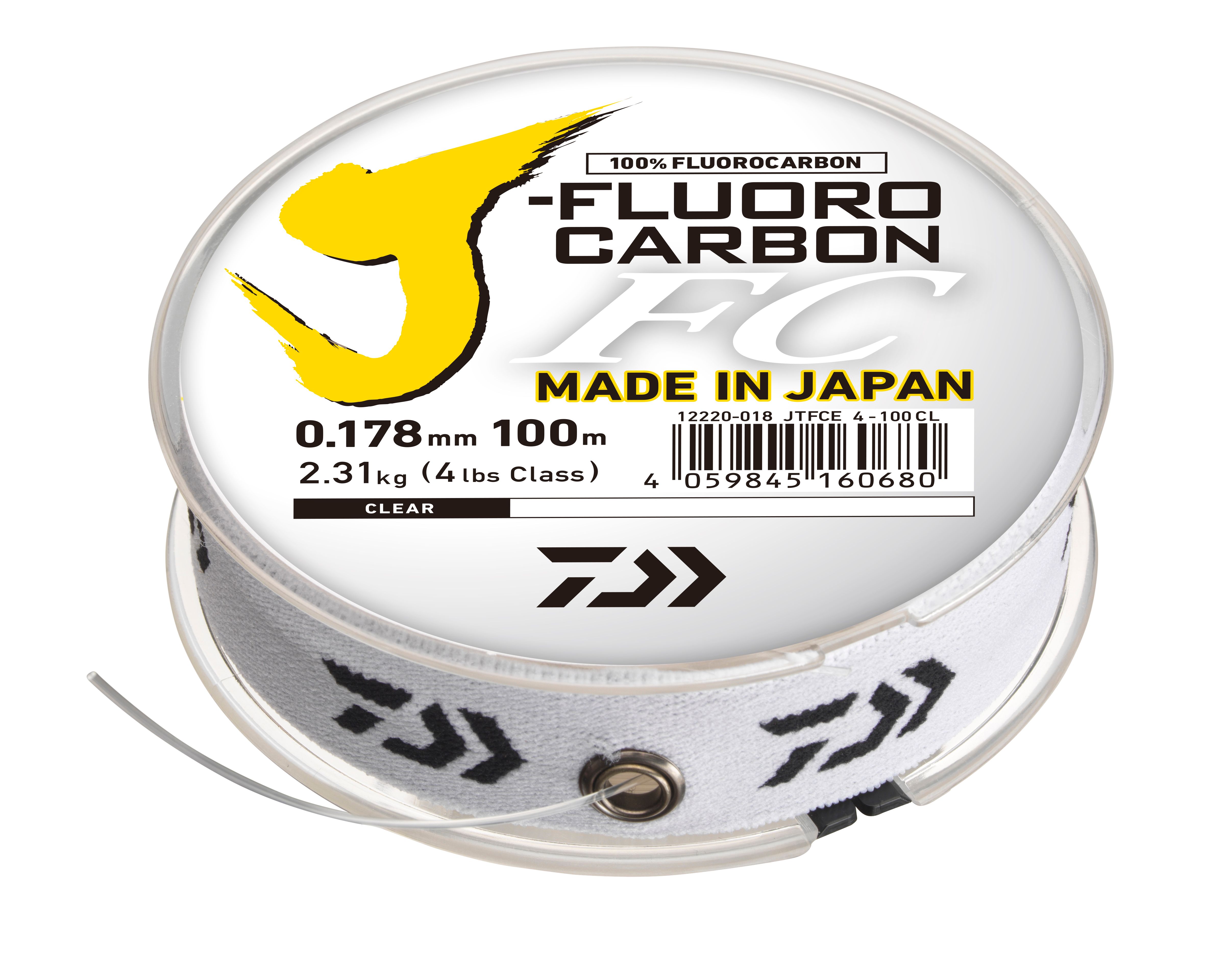 Daiwa J-fluorocarbon lina clear 16 lb/7.74 kg 0.352 mm x 100 m