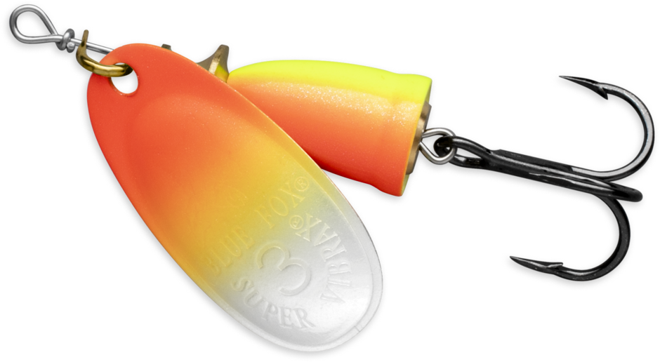 Blue Fox Vibrax Nordlys 1 [4 g] orange chartreuse uv 1-pack