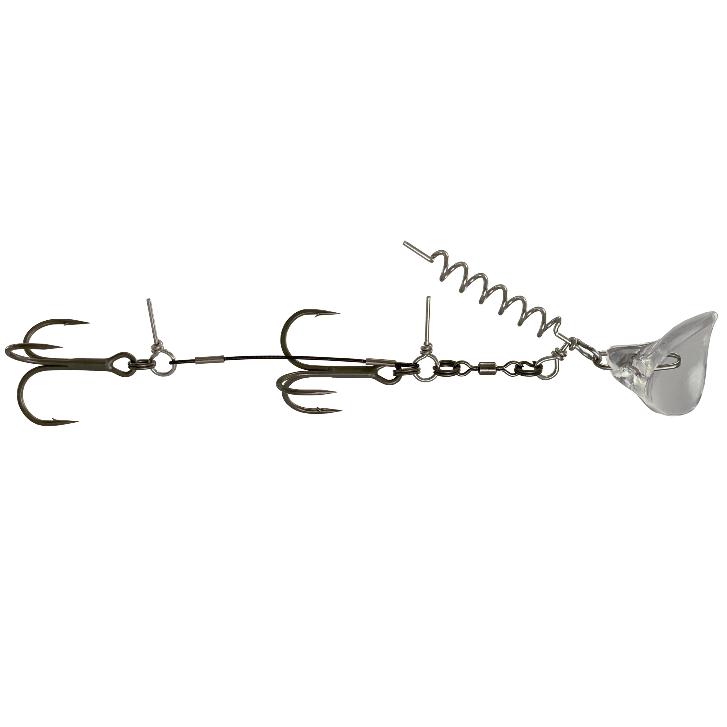 Headbanger RockerHead Stinger Shallow 2/0 [10 g] SS transparent 1-pack