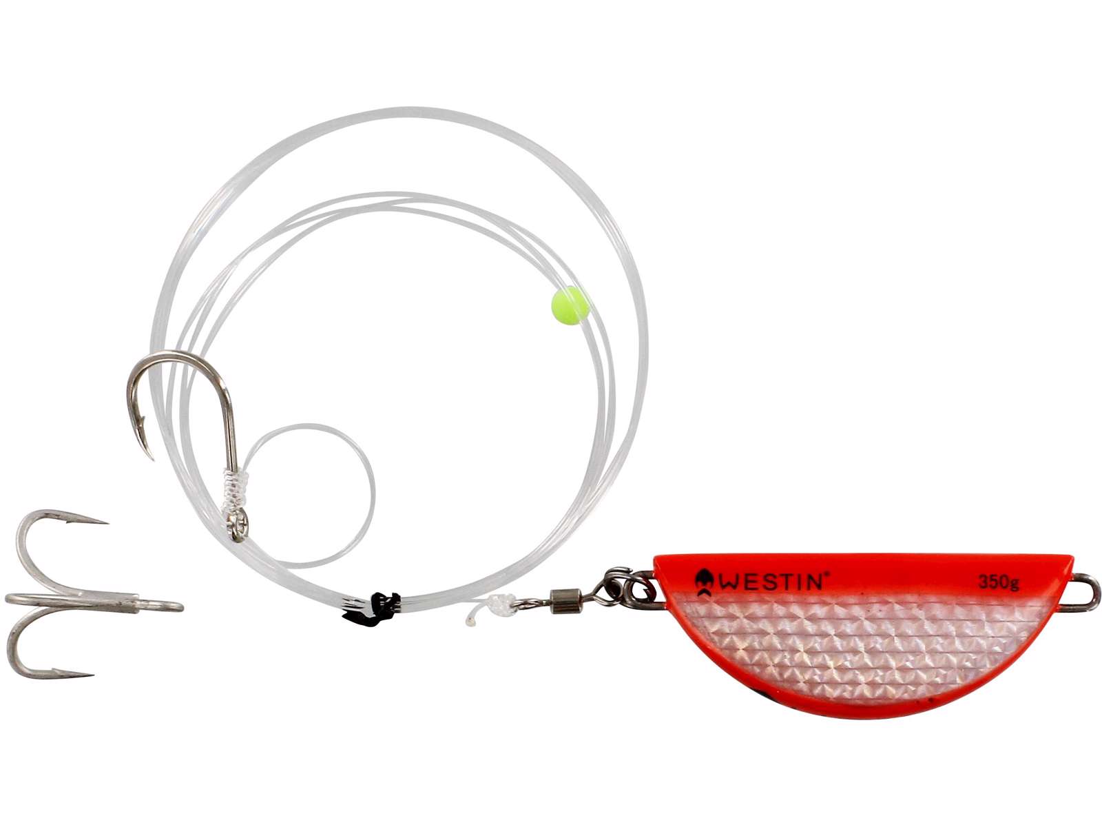 Westin Halibut Anti Twist Rig [350 g] orange flash 1-pack