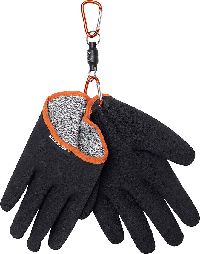 Savage Gear Aqua Guard skyddshandskar svart x-large