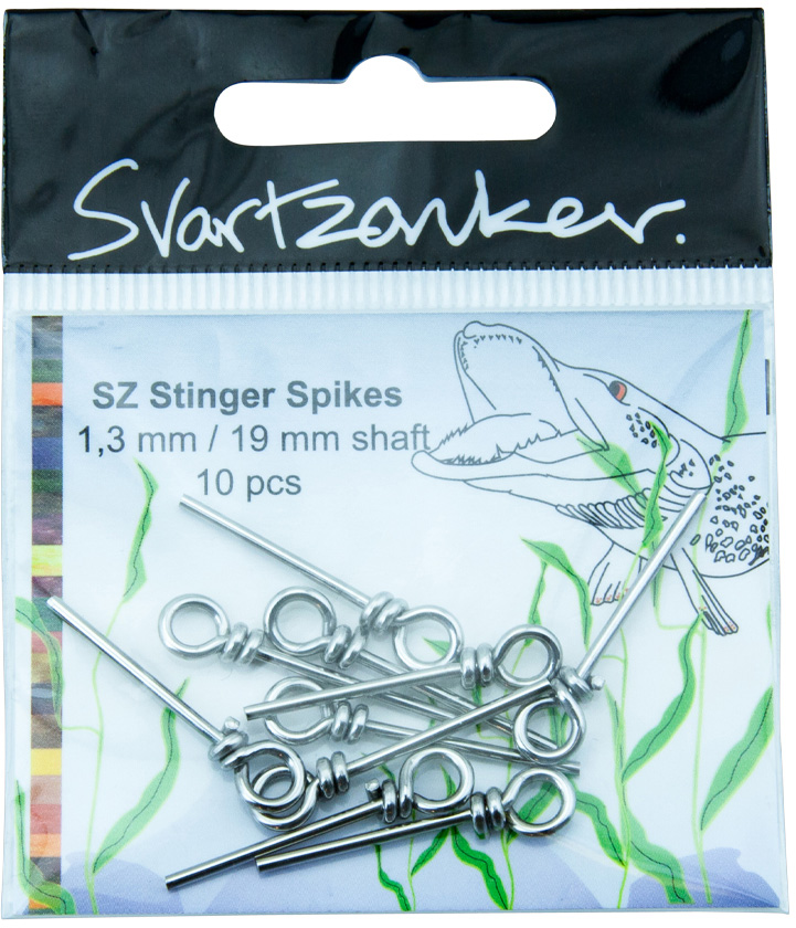 Svartzonker Stinger Spikes 1.3 mm/19 mm shaft 10-pack