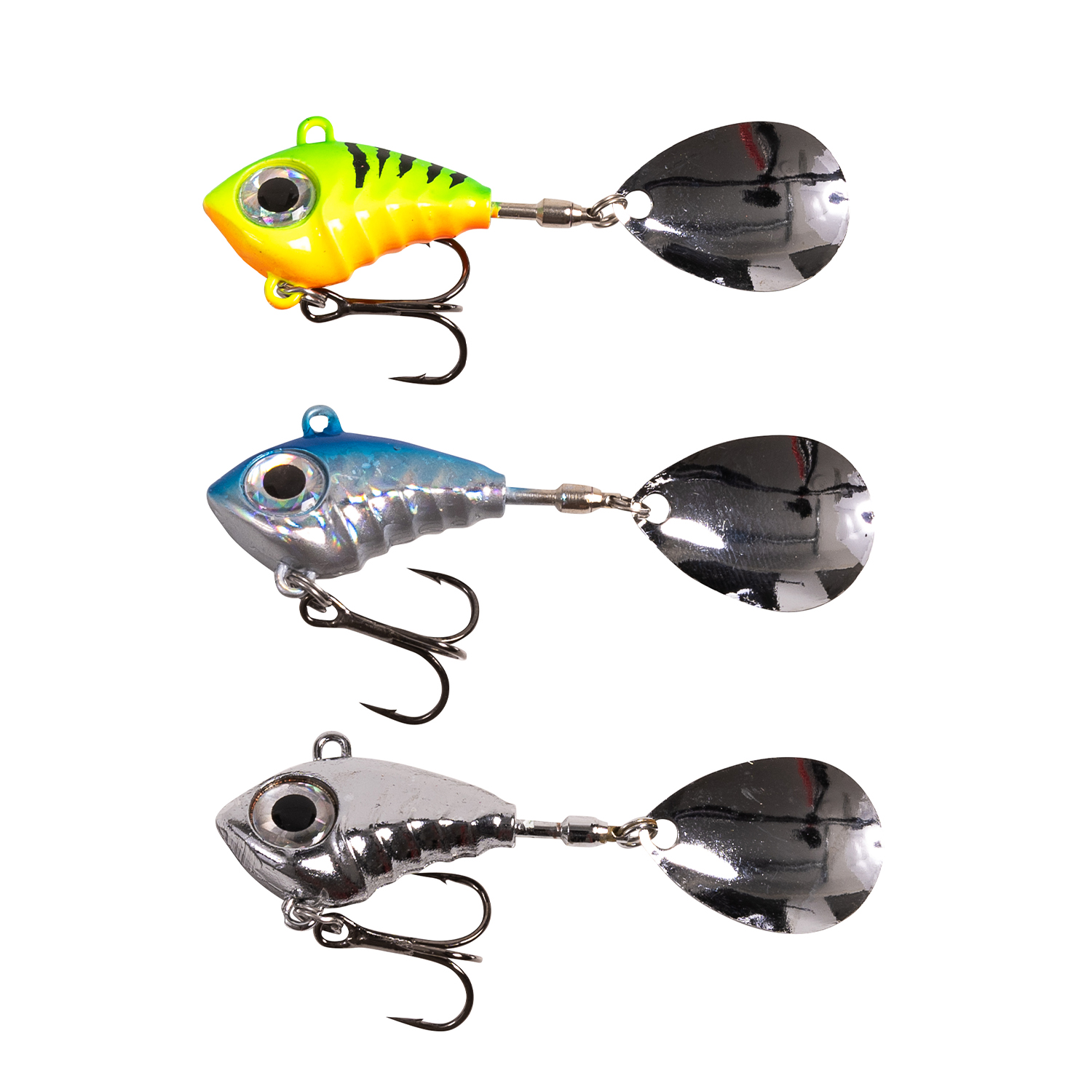 Fladen Conrad Vibra Tail Spinner betesset [10 g] 3-pack