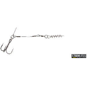 CWC Pro Stinger [Tournament Single] med rostfri stålvajer & 1 krok silver 1-pack