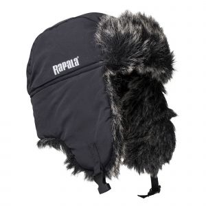 Rapala Trapper winter hat with ear flaps black