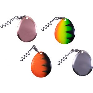 Svartzonker Spinner Flipper Colorado 4-pack