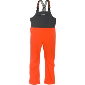 Grundéns Full Share Bib hängslebyxor orange/grå large