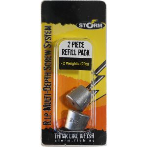 Storm R.I.P Multi Depth Screw System refill weights 2-pack