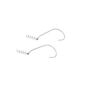 Svartzonker Offset krok oviktad 8/0, 2-pack