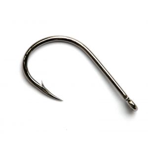 Mustad Big Gun Bait enkelkrok svart nickel 8/0, 3-pack