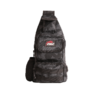 CWC Sling Bag "street fishing"-väska svartgrå