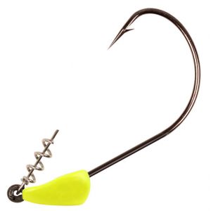 BFT Triple S jiggskalle 5 g med 1/0 krok hot yellow 3-pack