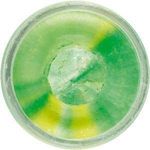 Berkley PowerBait Double Glitter Trout Bait spring green/white /sunshine yellow 50 g