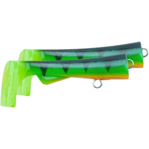 Svartzonker Ugly Louis Junior paddle tail fire tiger 2-pack