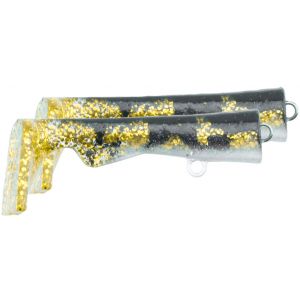 Svartzonker Ugly Louis Junior paddle tail lake miltona walleye 2-pack