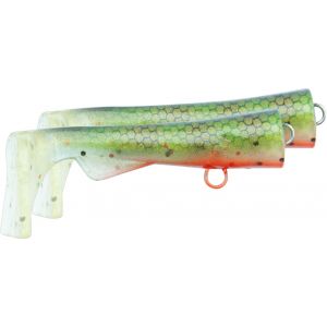 Svartzonker Ugly Louis Junior paddle tail old school perch 2-pack