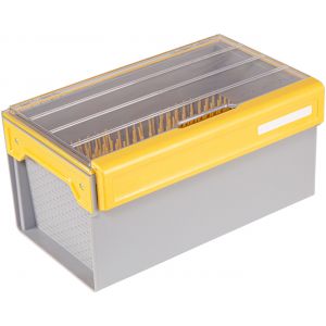 Plano Edge Master Crankbait XL beteslåda [35.6 x 22.9 x 18.5 cm] grå/gul