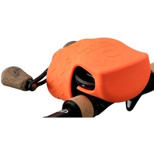 13 Fishing Skull Cap skydd för lågprofilrullar orange