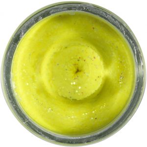 Berkley PowerBait Natural Glitter Trout Bait vitlök sunshine yellow 50 g