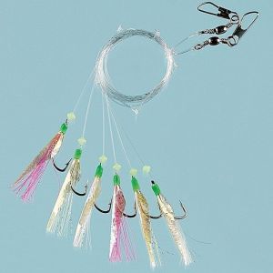 Fladen Sabiki rig with 6 pcs size #4 hooks 