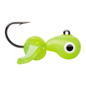 VMC Tungsten Mustache Jig mormyska #10 [1.8 g] glow chartreuse 2-pack