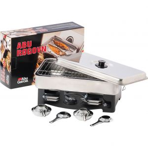 Abu Garcia Abu Smoke stainless steel with 2 burners