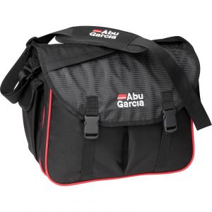 Abu Garcia Allround fiskeväska [38 x 18 x 34 cm] svart/röd