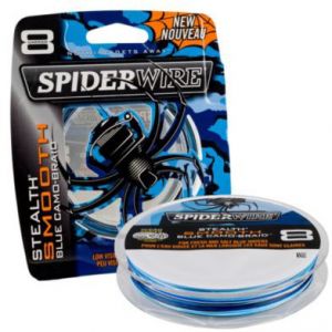 SpiderWire Stealth Smooth x8 flätlina blue camo 0.150 mm x 150 m