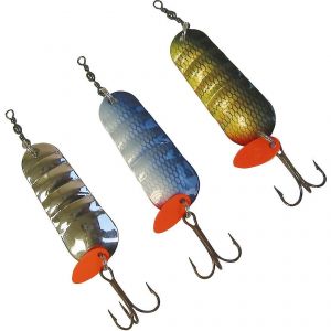 Abu Garcia Atom 6 cm [20 g] silver, blå/mörk, gul abborre 3-pack