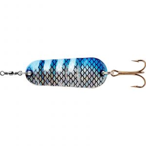 Abu Garcia Atom 9 cm [35 g] silver/blå blixt 1-pack