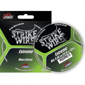 Strike Wire Extreme flätlina moss green 0.150 mm x 135 m