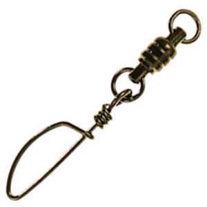 BFT Tournament beteslås med kullagrat lekande i rostfritt stål 120 lb/54 kg stl. 3 svart 2-pack