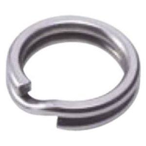 BFT Pro Splitring i rostfritt stål 65 kg silver 8.0 mm 10-pack