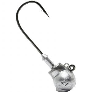 Storm So-Run Stand-up jiggskalle 21 g med 5/0 krok silver 3-pack