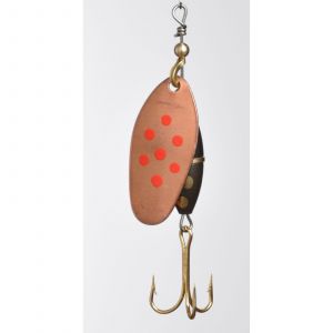 Myran Panter 5 cm [10 g] koppar röda prickar/svart 1-pack
