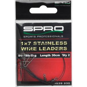 SPRO Predator vajertafs 1x7 8.0 kg 15 cm 2-pack