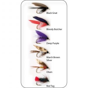 Hurricane Wet Fly 1 flies 6-pack