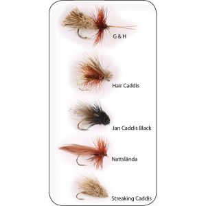 Hurricane Dry Fly Sedges flies 5-pack