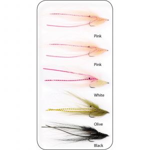 Hurricane Sea Trout Pattegrisen flies 5-pack