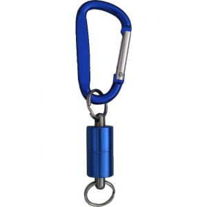 Wiggler XL carabiner with 4 kg magnetic coupling blue