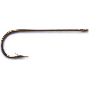 Mustad Superior Aberdeen enkelkrok rak brons 6, 10-pack