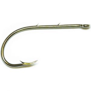 Mustad Beak baitholder 2 hulls enkelkrok nickel 6/0, 5-pack