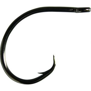 Mustad Demon Tuna cirkelkrok svart nickel 10/0, 3-pack