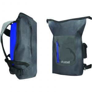 Mustad Dry ryggsäck 30 l [61 x 33 x 15 cm] grå/blå