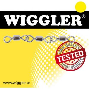 Wiggler Triple Rolling lekande 32 kg stl. 3 svart 2-pack
